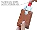 Travel Wallet RFID Blocking Bifold Slim Genuine Leather Thin Minimalist Front Pocket Wallets for Men Money Clip - Made From Full Grain Leather (Dark Caramel)