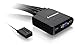 IOGEAR 4-Port USB KVM Switch with Cables and Remote GCS24U, Black