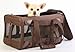 Sherpa Travel Original Deluxe Airline Approved Pet Carrier Small, Brown