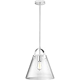Dainolite 871P-PC, 1 Light Clear Pendant