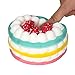 callm Jumbo Slow Rising Squishies Strawberry Cake Charms Kawaii Squishies Cream Scented Stress Reliever Toys for Kids and Adults (Cake)