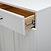 Amazon Basics AB-5001 Ball Bearing Drawer Slides, 12 Inch, Nickel Plated-Steel
