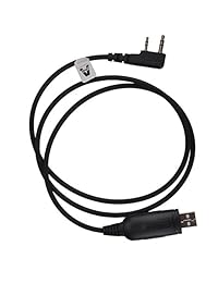 airsn USB Cable de programación para Kenwood, Baofeng, Wouxun, AnyTone Radio de dos vías UV-5R, BF-888S, BF-F8 Walkie Talkie