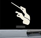 JS Artworks Conductor hands with baton Vinyl Decal