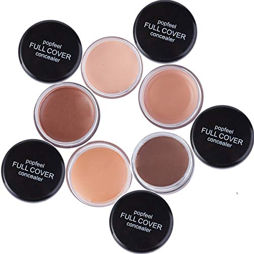 1PC Face Beauty Contour Concealer Cream Corrector Foundation Dark Circle Perfect Cover (Color : 01#)