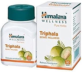 Himalaya 60 Capsules Herbals Triphala - Pack Of 3. With Free Shipping.