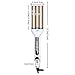Hair Deep Waver,Temperature Adjustable LCD Display Tourmaline Ceramic Hair Styling Tool Hair Barrel Curler Curling Iron