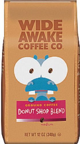 Amazon Com Wide Awake Coffee Donut Shop Blend Ground Coffee 12 Ounce Grocery Gourmet Food