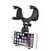 GBSELL Car Rearview Mirror Mount Holder Stand Cradle for Cell Phone GPS