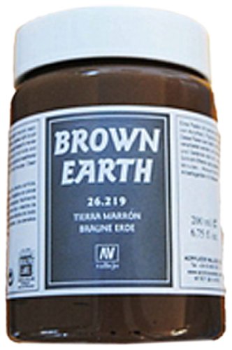 Vallejo Brown Earth Gel, 200ml