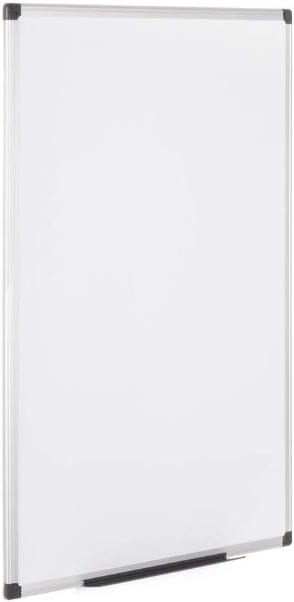 Bi-Office Maya Magnetic Dry Wipe Aluminium Framed Whiteboard 60x90cm, W60 x H90 cm - Image 4