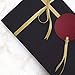 JAM Paper Gift Wrap - Matte Wrapping Paper - 50 Sq Ft Total (30 in x 10 Ft Each) - Matte Black - 2 Rolls/Pack