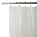 Zenna Home H27W, Lightweight PVC Vinyl Shower Curtain  Liner, 70 in x 72 in, White