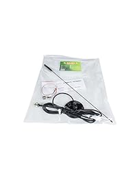 Antena telescópica Nagoya NA 771R VHF UHF (144 430 MHz) de 16 pulgadas, SMI a hembra, UT 72 PL 259 SMA VHF UHF, Negro