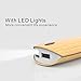 Power Bank，Anguo 5000mAh Ultra Compact Power Bank Portable Charger Powerbank External Battery Charger for iPhone7 Plus 6s 6 Plus, iPad, Samsung Galaxy, Nexus, HTC and More - Wood Grain