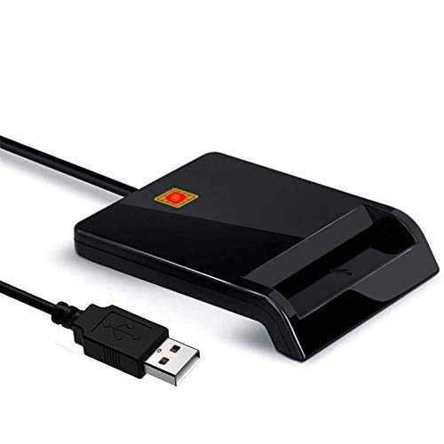 Lettore di Smart Card USB CAC, Lettore di schede di Memoria SIM Bofuler, adattatore per schede di accesso comune…