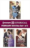 Harlequin Historical February 2019 - Box Set 1 of 2: An Anthology by Annie Burrows, Laurie Benson