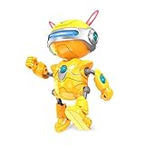 DEERC Robots for Kids Toys for Boys or Girls - Educational Voice Robot with Interactive Talking Bright LED, Smart Gifts for Toddlers