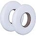 Outus Iron on Hem Tape Fabric Fusing Hemming Tape for Pants Each 27 Yards, 2 Pack(3/8 Inch,White)