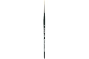 da Vinci Nova Series 1270 Lettering/Liner Brush, Lettering/Liner Medium Pointed Synthetic, Size 0 (1270-0)