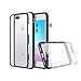 RhinoShield MOD for iPhone 7 Plus/iPhone 8 Plus - Modular Case with Rim, Button, Frame, Clear Back Plate - Dark Blue
