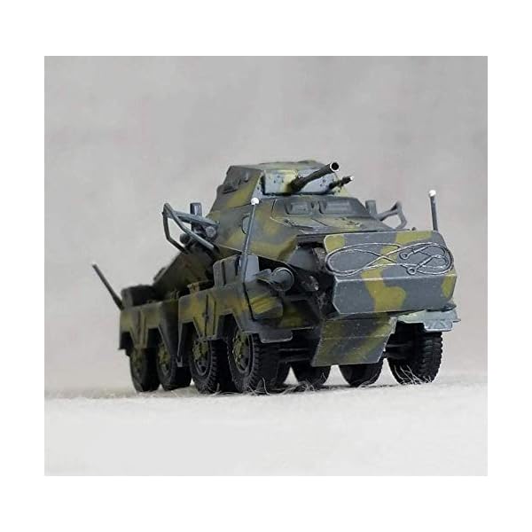 CMO Panzer Modelle Plastik 1/72, WWII Deutschland Achträdriges Panzerfahrzeug SdKfz231 23 Panzer, Druckguss Militär Tank… – Bild 3