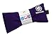 Lavender Eye Pillows - Yoga Eye Pillows Namaste Hot Cold Aromatherapy for Stress, Meditation, Spa, Relaxation Gifts - Made in USA by Happy Wraps - Set of 4 - Purple Cotton