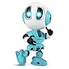 FUTU-SMART-Talking-Robot-Toys-For-boys-girls-Flash-Lights-Eyes-Mini-Touch-Control-Toy-Ornaments-Kids-Electronic-Education-Robots-Best-Birthday-Gifts-For-Boys-Girls-Over-3-4-5-6-7-Years-old-Blue FUTU SMART Talking Robot Toys For boys girls Flash Lights Eyes Mini Touch Control Toy Ornaments Kids Electronic Education Robots Best Birthday Gifts For Boys Girls Over 3 4 5 6 7 Years old (Blue)