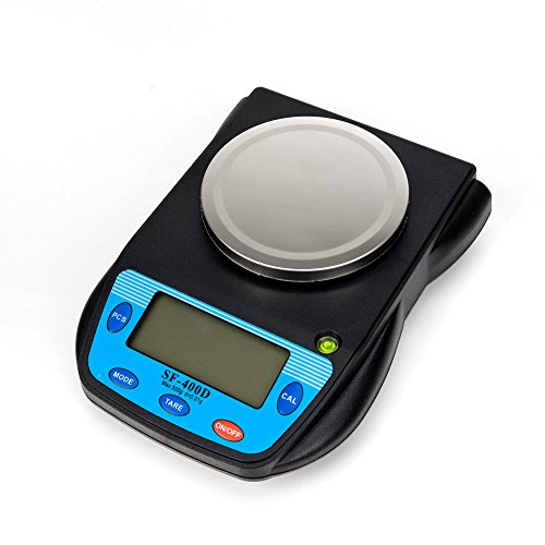 500g x 0.01g Digital High Precision Laboratory Analytical Balance Scale with Large LCD Display, Multifunctional Compact Lab Scales Accuracy Weighs Grams, Carats, Ounces, Pounds for Science, Postal - Thumbnail 2