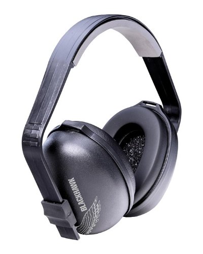 Tasco 2700 Blackhawk Over-The-Head Earmuffs, NRR=27, Black