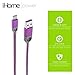 iHome Micro USB Cable for Universal/Smartphones - Purple