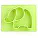 Nuby Sure Grip Elephant Silicone Placemat, Green