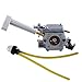 HIPA 308054079 Carburetor with Choke Lever + Primer Bulb for Ryobi RY08420 RY08420A Backpack Blower