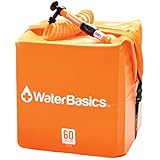 WaterBasics Emergency Water Storage Kit w/Filter (60 gal, RED-II-120)