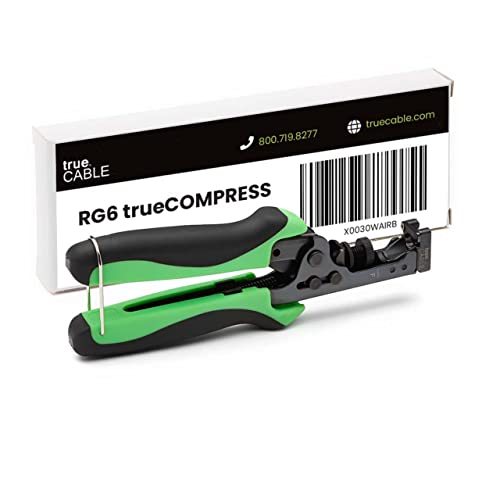 trueCABLE F Connector Compression Tool, Adjustable