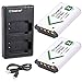 Smatree Replacement Battery(2-Pack) and Charger Compatible for Sony NP-BX1 / M8 / Cyber-Shot DSC-RX100 HDR-CX405 primary