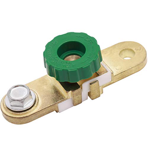 Tnisesm Side Post Battery Master Disconnect Switch Cut/Shut Off Marine