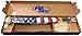 8' Executive Formal Indoor American Flag Set with 8' Pole, Stand and Eagle Ornament for Offices, Schools, Churches & Auditoriums by All Star Flags