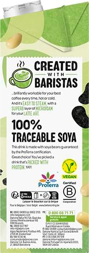 Alpro Bebida Vegetal de Soja Barista - Pack de 8 x 1L