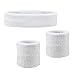 HOTER Thick Solid Color Sweatband Set (1 Headband + 2 Wristbands)