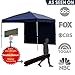 Backyard Expressions - Best 10 x 10 Outdoor Canopy Tent - Free Bonus Solar LED Lights and Side Walls