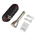VERKB Wireless Microphones Karaoke Pro, 3-in-1 Bluetooth Aluminium Alloy Karaoke machine KTV for Apple iPhone Android Smartphone Or Pc(Golden)