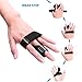 CLISPEED Trigger Finger Splint: Finger Support Brace Adjustable Fracture Splints Joint Splint Protector for Alleviating Locking, Popping, Bending