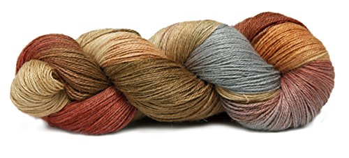 Fiesta yarns hand dyed katy yarn, safari