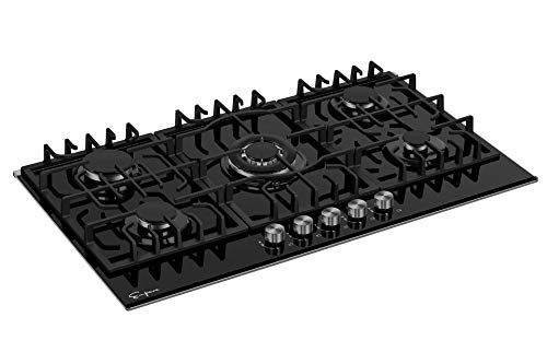 2 Empava+Burners+Tempered+Convertible+EMPV+36GC905