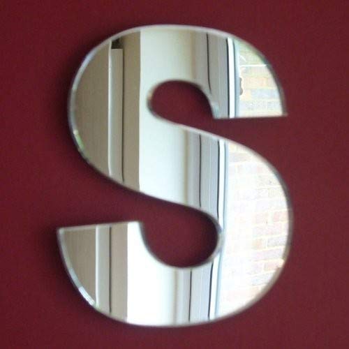 Lower Case Letter S Mirror 25cm