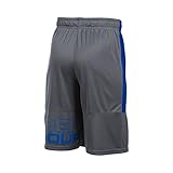 Under Armour Boys Instinct Shorts,Graphite /Royal Youth Medium