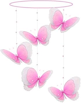 butterfly crib mobile