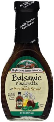 Maple Grove Farms Vinegar Balsamic Maple 8.0 OZ (Pack of 2)