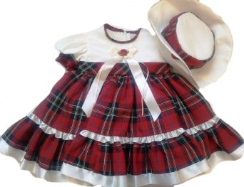 tartan baby dress uk